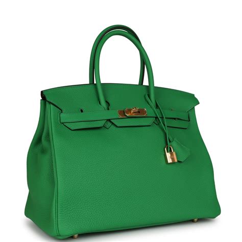 HERMES Togo Birkin 35 Bambou 1520151 